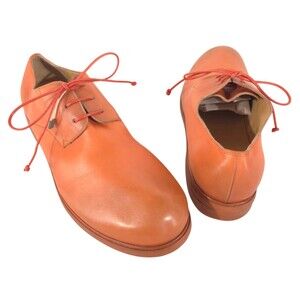 Marsell Grained Leather Derby Shoes US 11 EU 44 Mens Orange $795